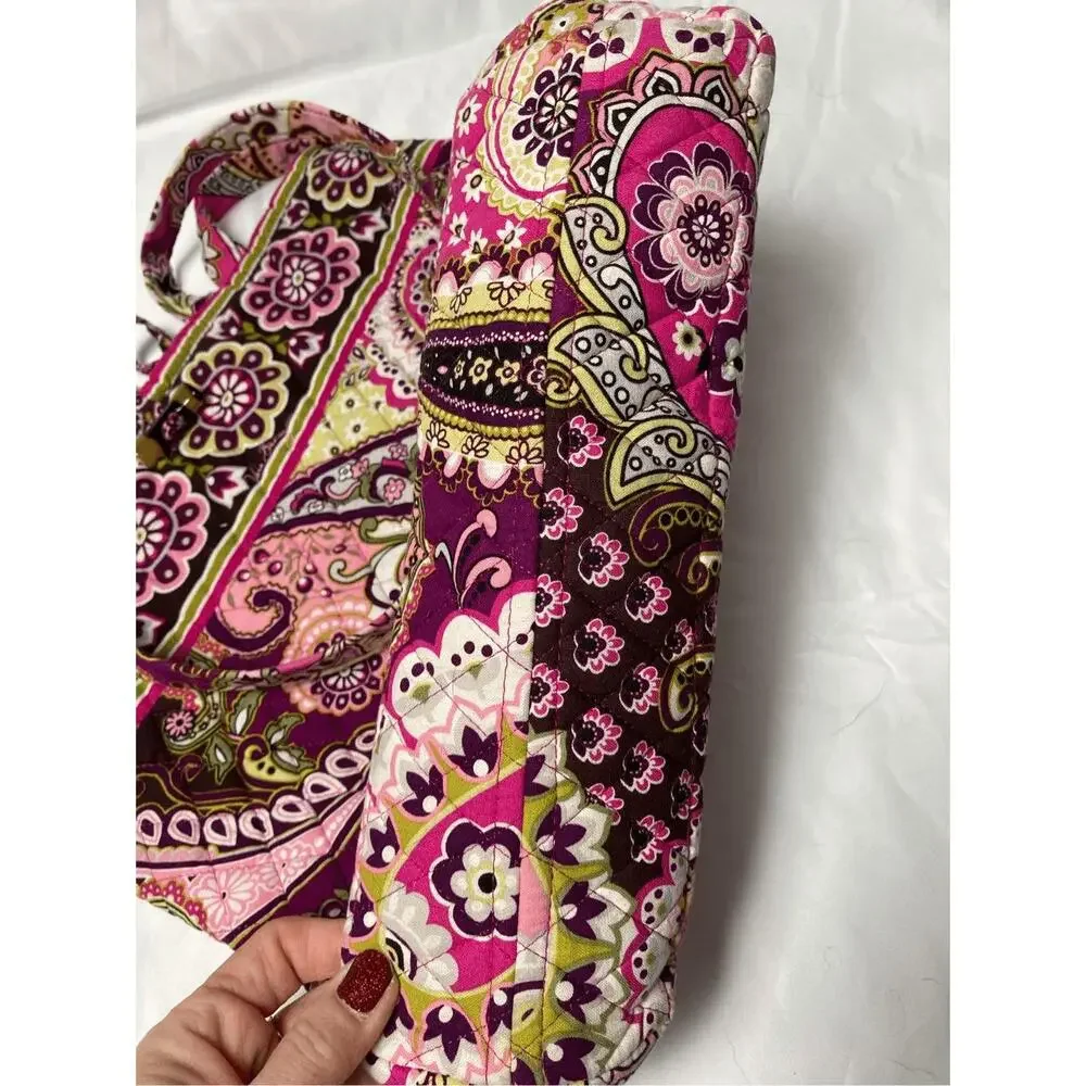 Vera‎ Bradley Villager Tote in Very Berry
